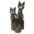 Houten Kat "Batik"_